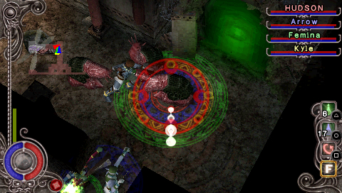Dungeon Explorer Warriors of Ancient Arts screenshot 3 for PSP